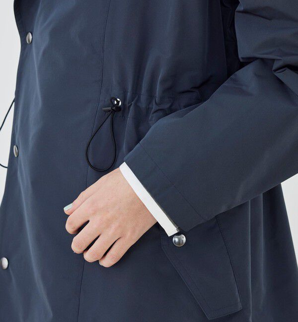 GALERIE VIE「メモリータフタ スタンドカラートレンチコート」|トレンチコート|