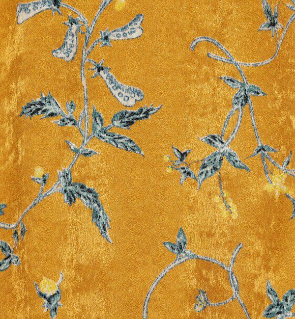 SOULEIADO「ベルベットサテンプリント ブルゾン」|ブルゾン・スタジャン|