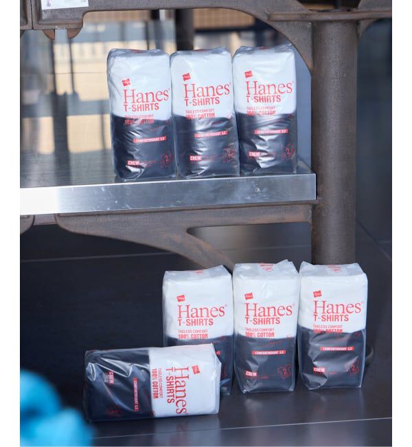  「HANES 2P JAPAN FIT CREW NECK T SHIRT H5320：Tシャツ」|Tシャツ・カットソー|