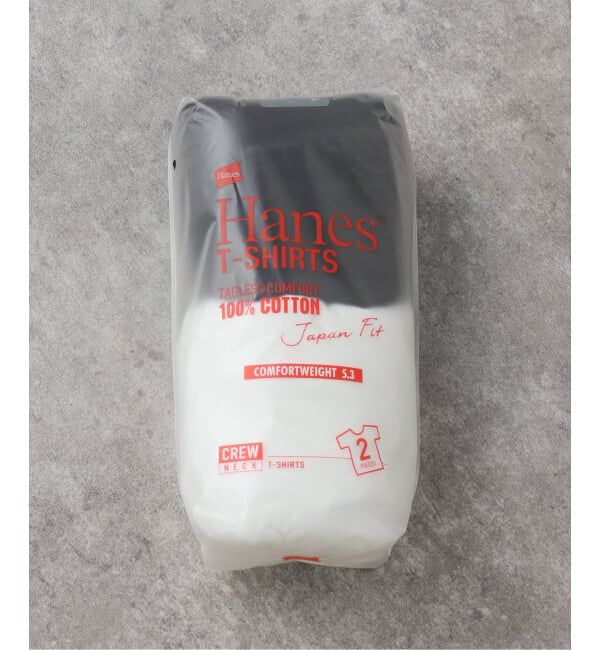  「HANES 2P JAPAN FIT CREW NECK T SHIRT H5320：Tシャツ」|Tシャツ・カットソー|