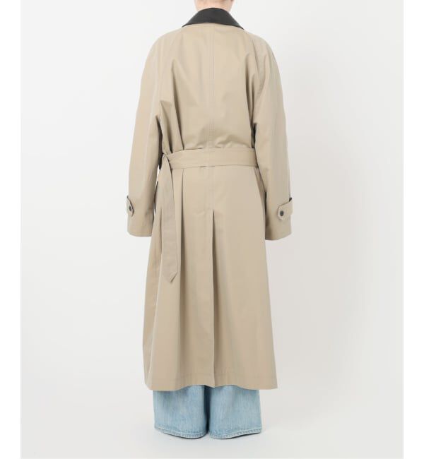 Plage「R&rsquo;IAM レザーカラーTRENCH コート」|トレンチコート|