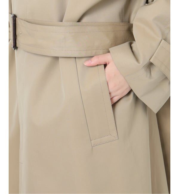 Plage「R&rsquo;IAM レザーカラーTRENCH コート」|トレンチコート|