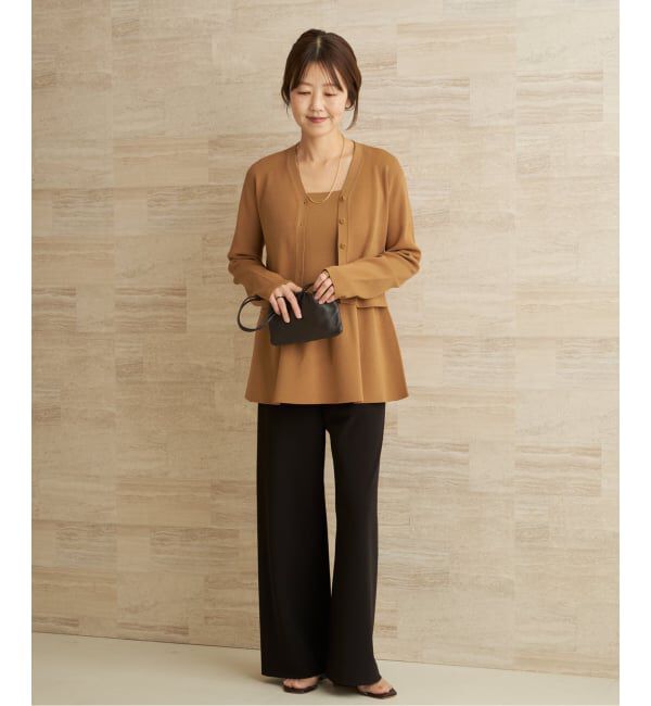 Plage「Minimal Knit カーディガン」|カーディガン|