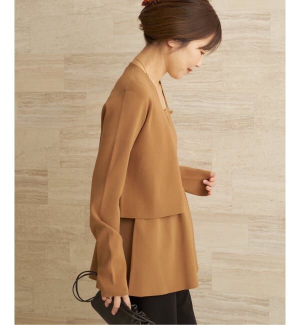 Plage「Minimal Knit カーディガン」|カーディガン|