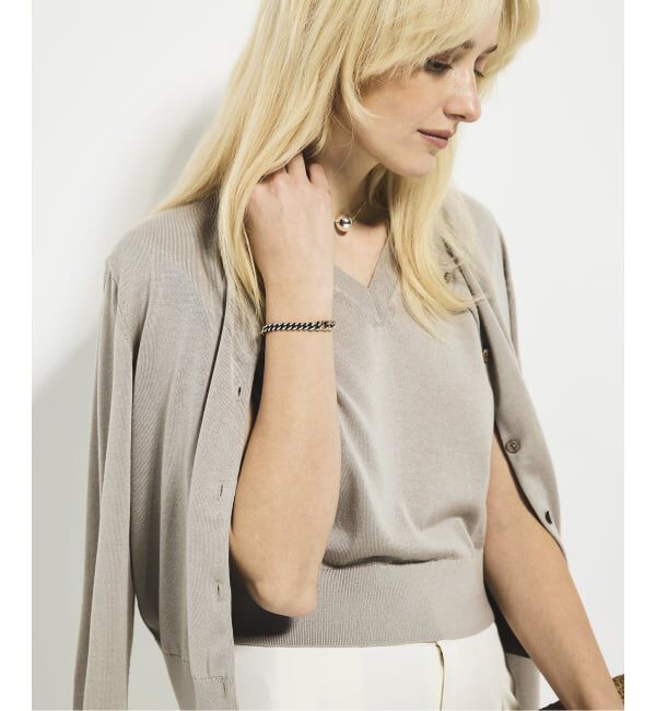 Plage「Compact Knit カーディガン」|カーディガン|