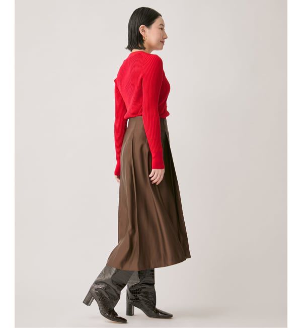 VERMEIL par iena「SLOWOOL Vネック カーディガン」|カーディガン|