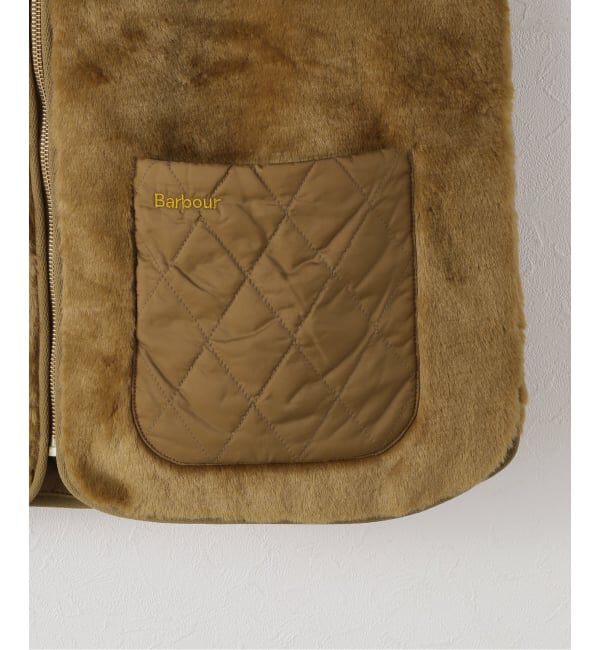 IENA「Barbour/バブアー KARIN FAUX FUR GILET ベスト LGI0201」|ダウンベスト・ベスト|