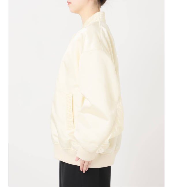 IENA LA BOUCLE「IENA LA BOUCLE LIMONTAナイロンワイドフォルムMA-1」|ブルゾン・スタジャン|