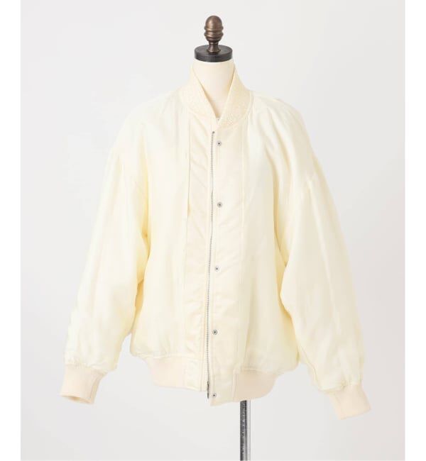 IENA LA BOUCLE「IENA LA BOUCLE LIMONTAナイロンワイドフォルムMA-1」|ブルゾン・スタジャン|