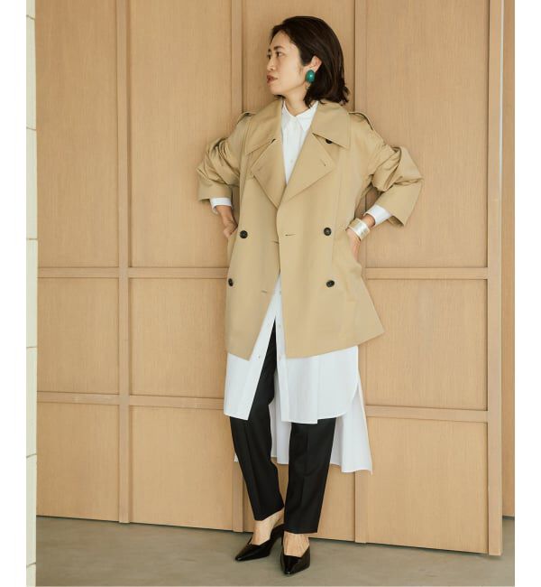 VERMEIL par iena「ショート トレンチコート」|トレンチコート|