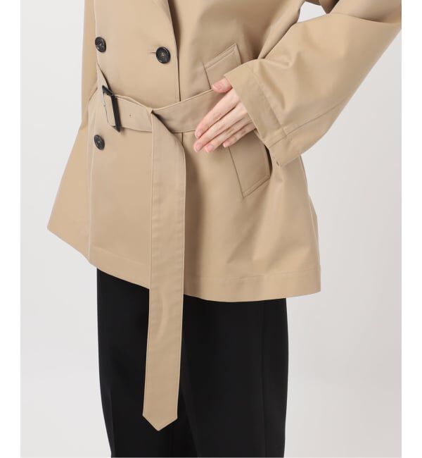 VERMEIL par iena「ショート トレンチコート」|トレンチコート|
