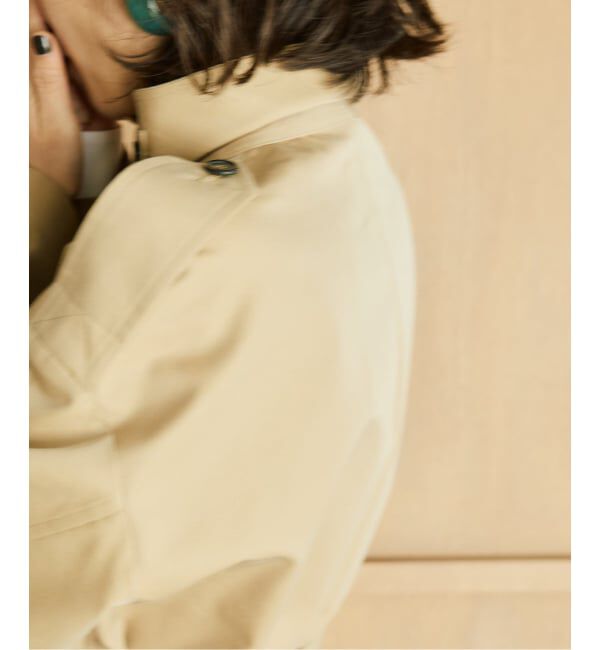 VERMEIL par iena「ショート トレンチコート」|トレンチコート|