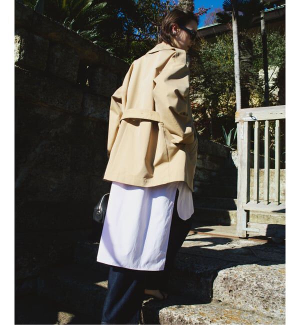 VERMEIL par iena「ショート トレンチコート」|トレンチコート|