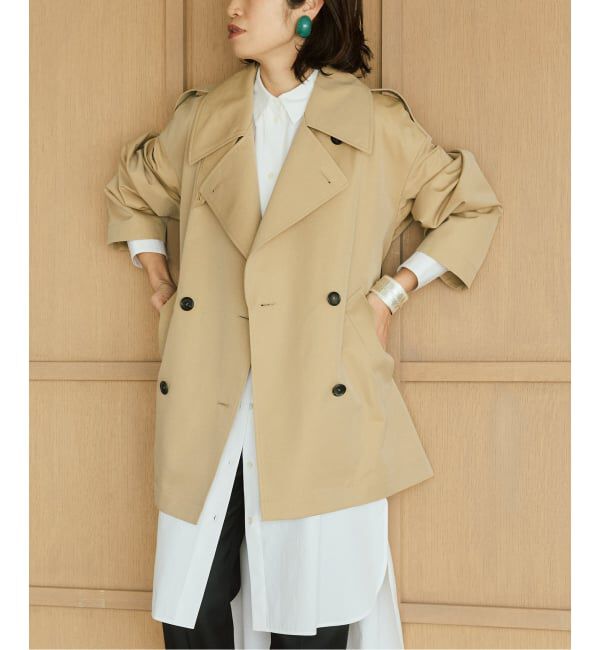 VERMEIL par iena「ショート トレンチコート」|トレンチコート|