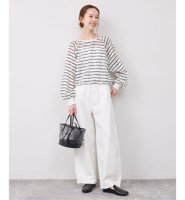 SLOBE IENA「《予約》PROVOKE/プロヴォーク  レースプルオーバー PV-030081」|その他|