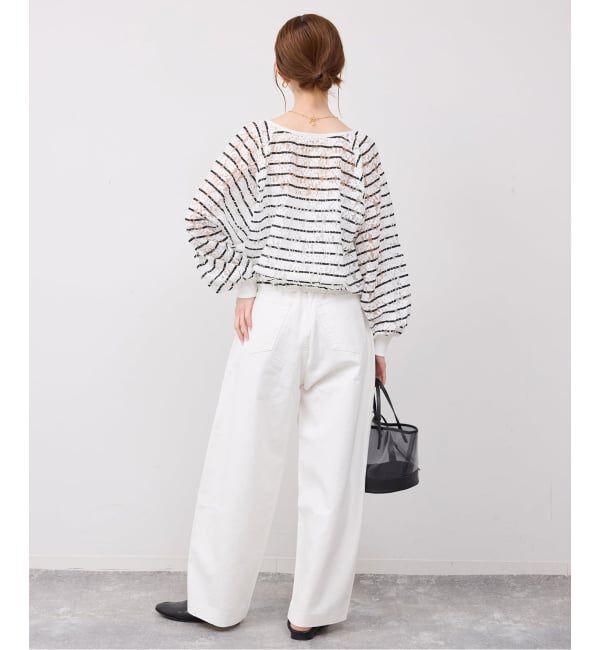 SLOBE IENA「《予約》PROVOKE/プロヴォーク  レースプルオーバー PV-030081」|その他|