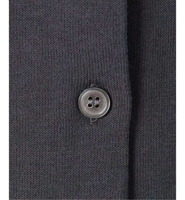 SLOBE IENA「《シリーズあり/予約》コットンキュプラクルーネックカーディガン」|カーディガン|