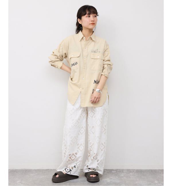 SLOBE IENA「《予約》PAYDAY/ペイデイ SLOBE別注 プリントシャツ」|シャツ・ブラウス|