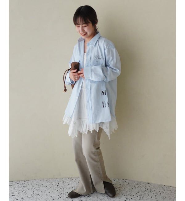 SLOBE IENA「《予約》PAYDAY/ペイデイ SLOBE別注 プリントシャツ」|シャツ・ブラウス|