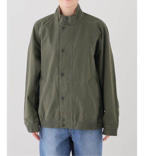 SLOBE IENA「Barbour/バブアー peached blouson transport MCA1143」|その他|カーキ