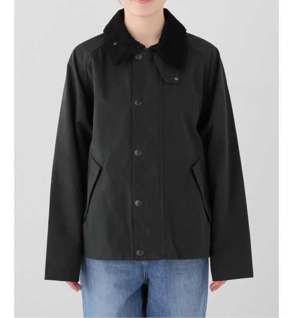 SLOBE IENA「Barbour/バブアー os transporter casual jacket MCA0931」|その他|ブラック