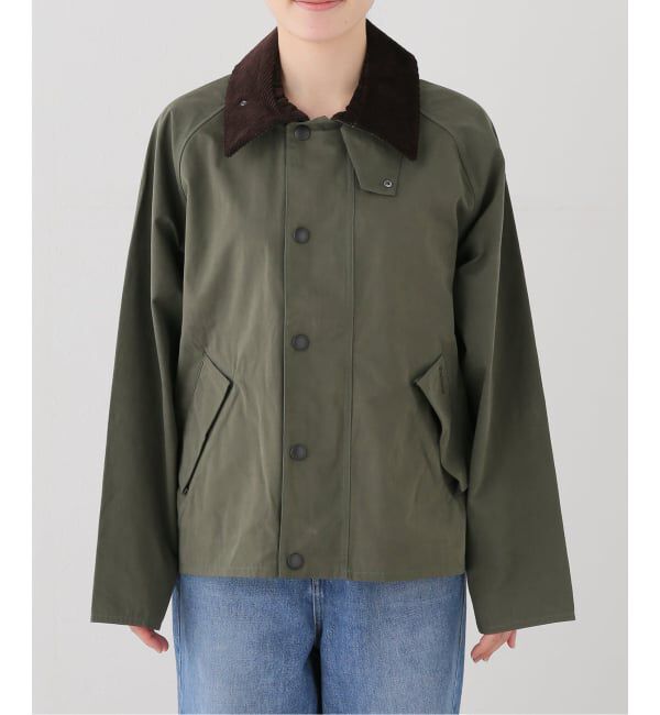SLOBE IENA「Barbour/バブアー os transporter casual jacket MCA0931」|その他|カーキ