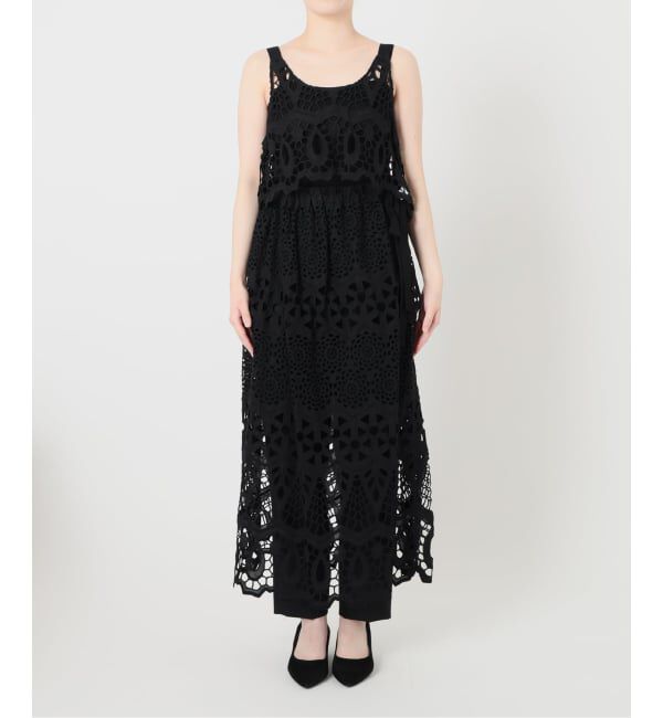 VERMEIL par iena「《予約》MATOKAMATOKA マトカマトカ カットワークレースキャミ 3861401004」|シャツ・ブラウス|