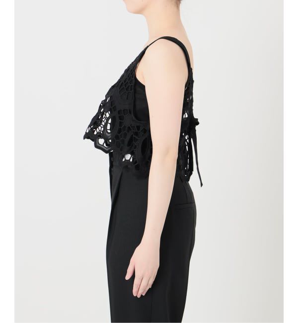 VERMEIL par iena「《予約》MATOKAMATOKA マトカマトカ カットワークレースキャミ 3861401004」|シャツ・ブラウス|