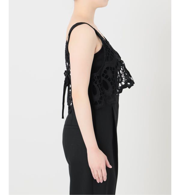 VERMEIL par iena「《予約》MATOKAMATOKA マトカマトカ カットワークレースキャミ 3861401004」|シャツ・ブラウス|