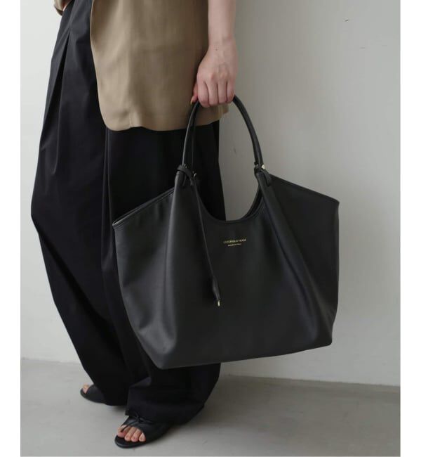 SLOBE IENA「《WEB限定/追加6予約》ANTONELLO MASI SLOBE別注 レザートートバッグ」|トートバッグ|