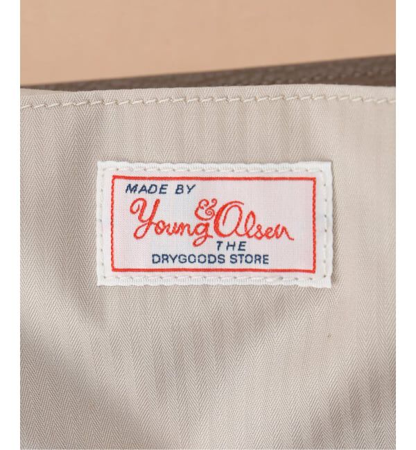 IENA「《WEB限定/予約》YOUNG&OLSEN EMBOSSED LEATHER STUDENT S バッグ YO2601-GD005」|ボストンバッグ|