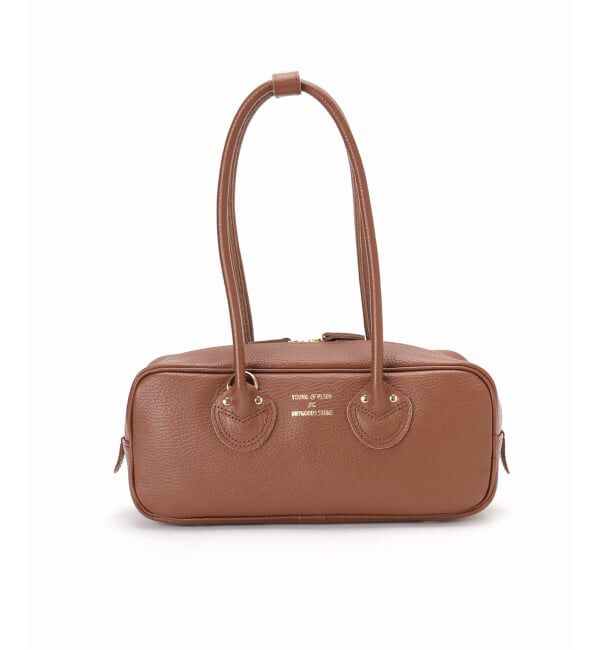 IENA「《WEB限定/予約》YOUNG&OLSEN EMBOSSED LEATHER STUDENT S バッグ YO2601-GD005」|ボストンバッグ|