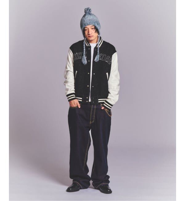 PULP「WOKE EDGE / ウォークエッジ VARSITY JACKET」|ブルゾン・スタジャン|