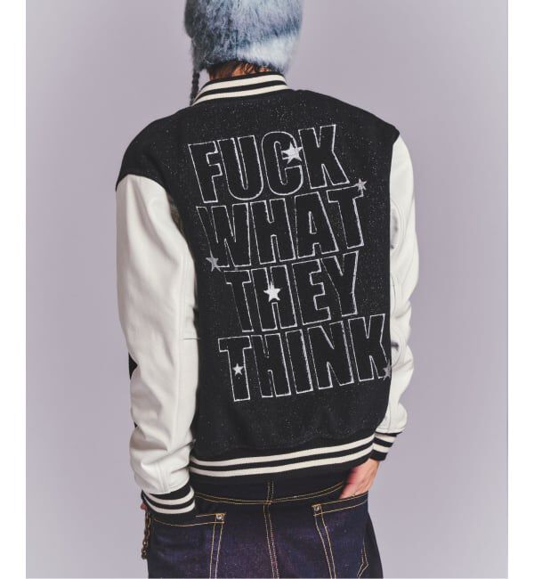 PULP「WOKE EDGE / ウォークエッジ VARSITY JACKET」|ブルゾン・スタジャン|