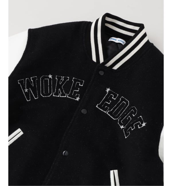PULP「WOKE EDGE / ウォークエッジ VARSITY JACKET」|ブルゾン・スタジャン|
