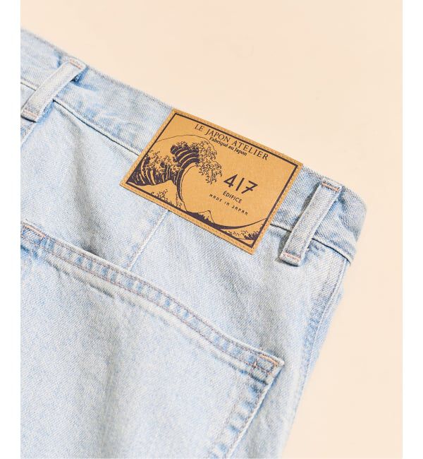 417 EDIFICE「【LE JAPON ATELIER】3Dデニムパンツ」|デニム|