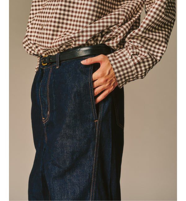 417 EDIFICE「【LE JAPON ATELIER】3Dデニムパンツ」|デニム|