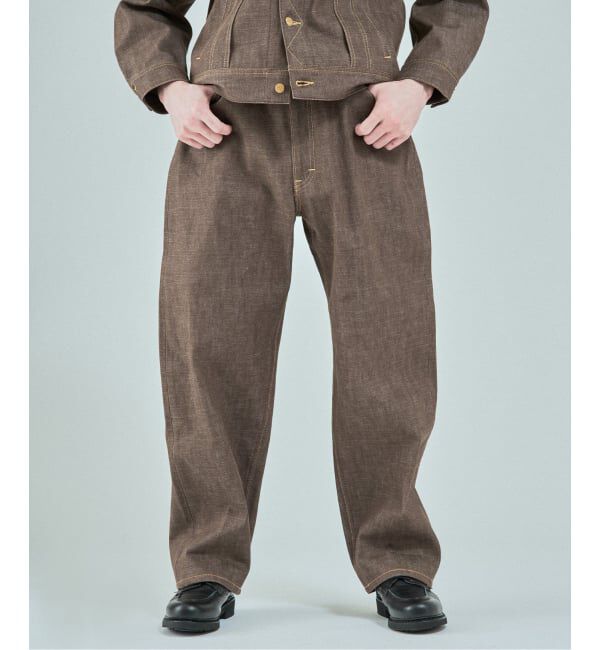 EDIFICE「Lee (リー) 別注 101*101-Z RIDERS RIGID デニムパンツ」|デニム|