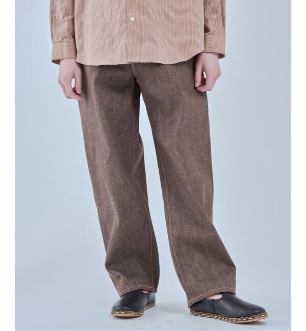 EDIFICE「Lee (リー) 別注 101*101-Z RIDERS RIGID デニムパンツ」|デニム|