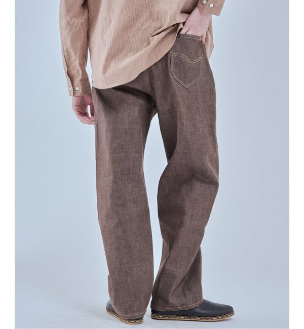 EDIFICE「Lee (リー) 別注 101*101-Z RIDERS RIGID デニムパンツ」|デニム|