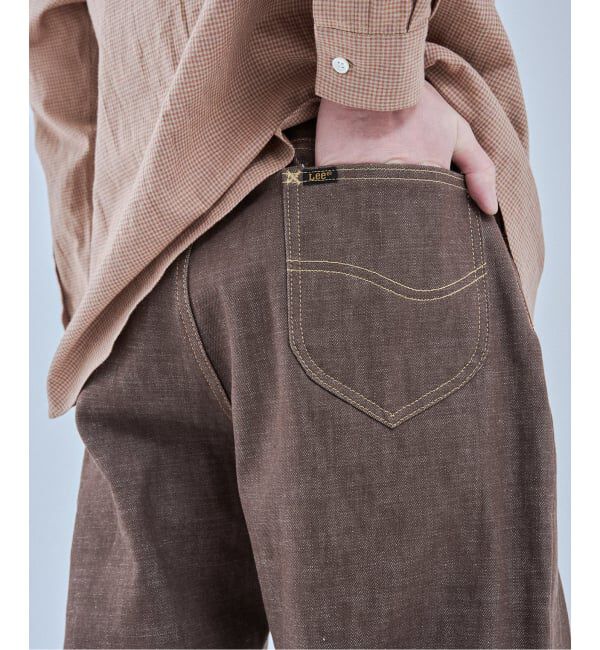 EDIFICE「Lee (リー) 別注 101*101-Z RIDERS RIGID デニムパンツ」|デニム|