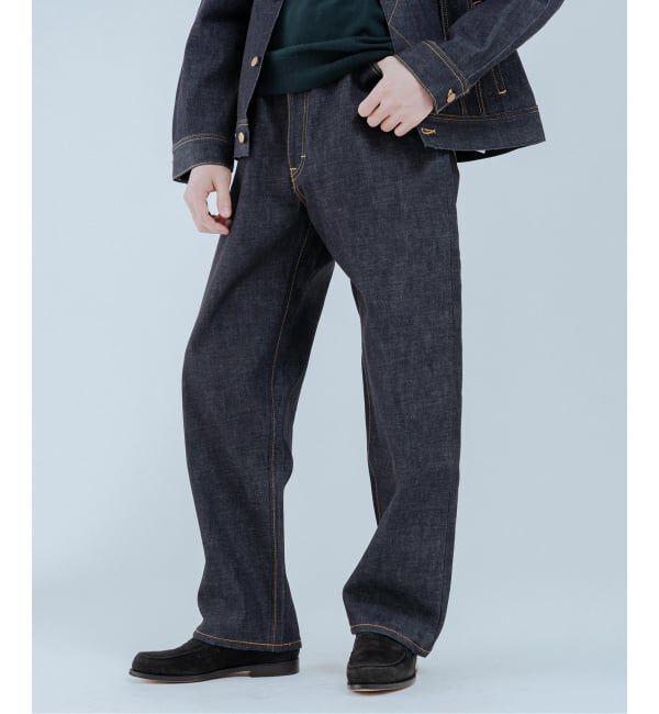 EDIFICE「Lee (リー) 別注 101*101-Z RIDERS RIGID デニムパンツ」|デニム|