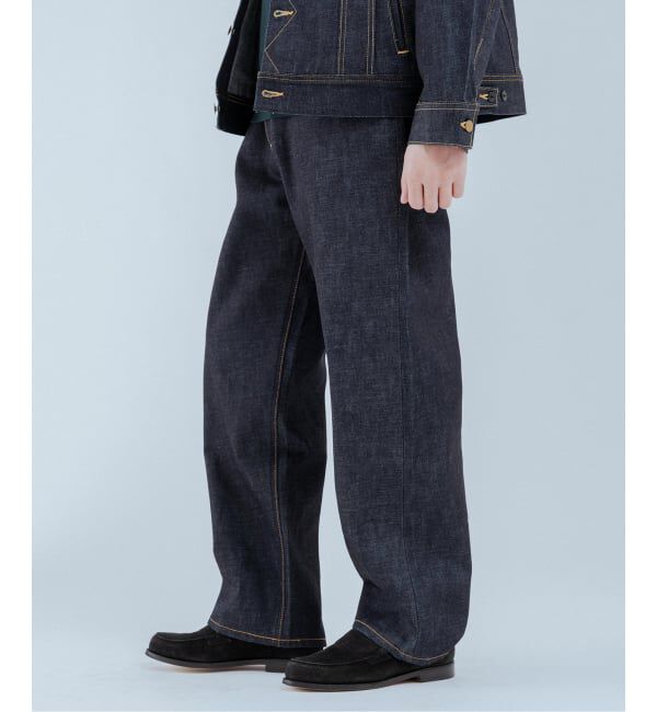 EDIFICE「Lee (リー) 別注 101*101-Z RIDERS RIGID デニムパンツ」|デニム|