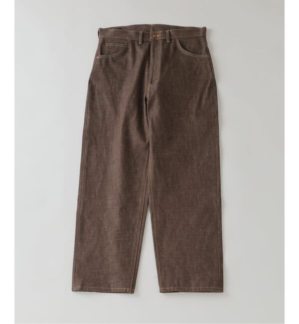 EDIFICE「Lee (リー) 別注 101*101-Z RIDERS RIGID デニムパンツ」|デニム|