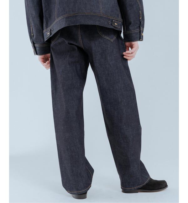 EDIFICE「Lee (リー) 別注 101*101-Z RIDERS RIGID デニムパンツ」|デニム|