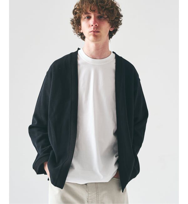 417 EDIFICE「ロールネック ニットカーディガン」|カーディガン|