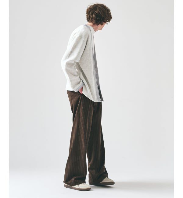 417 EDIFICE「ロールネック ニットカーディガン」|カーディガン|