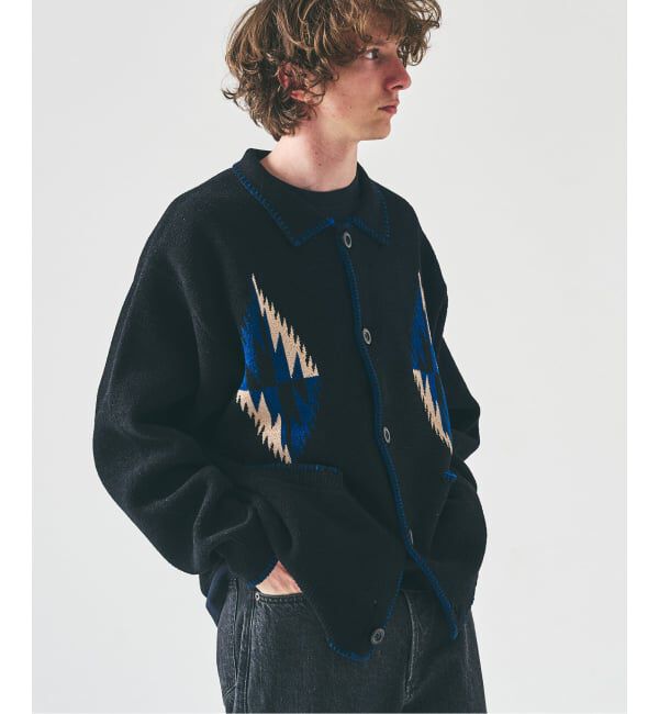 417 EDIFICE「NESTWELL / ネストウェル 417別注 ブランケットカーディガン」|カーディガン|