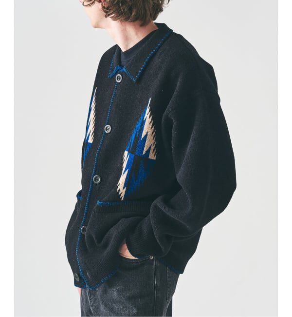 417 EDIFICE「NESTWELL / ネストウェル 417別注 ブランケットカーディガン」|カーディガン|