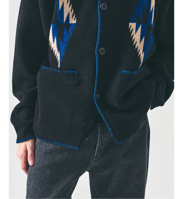 417 EDIFICE「NESTWELL / ネストウェル 417別注 ブランケットカーディガン」|カーディガン|